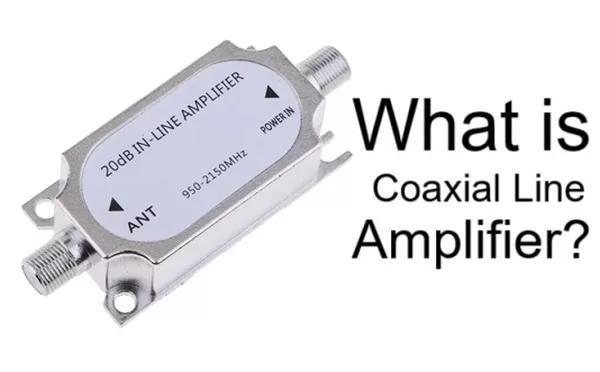 A coaxial line amplifier is commonly used for transmitting audio, video, and data signals. how does a coax amplifier work?