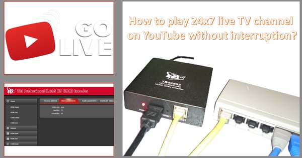 How to play a 24x7 live TV channel on YouTube without changing url? start your free 24/7 live stream, 24/7 live stream on YouTube is free
