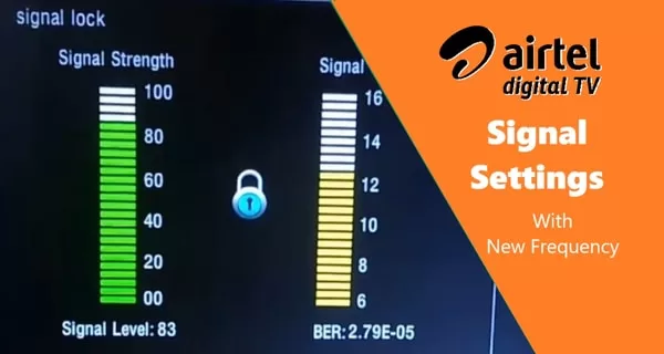 Airtel Digital TV New Frequency : SES 7 108.2° East