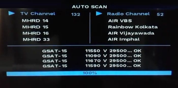 Doordarshan Free DTH fill LNB frequency, Transponder frequency, or any other setting Doordarshan Free DTH fill LNB frequency, Transponder frequency, or any other setting