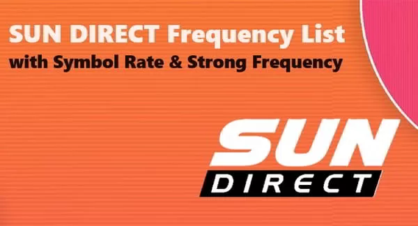 Sun Direct New Frequency | Measat | 91.5°