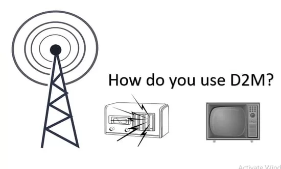 How do you use D2M technology? 538MHz to 578MHz and 470MHz-582MHz and 88MHz to 108MHz. Which frequency is good for television broadcast?